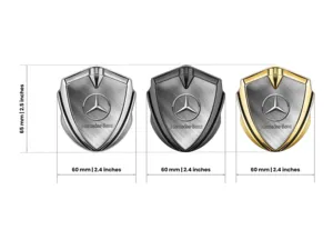 Mercedes Badge Autoadesivo Stile Tuning Lucido Top